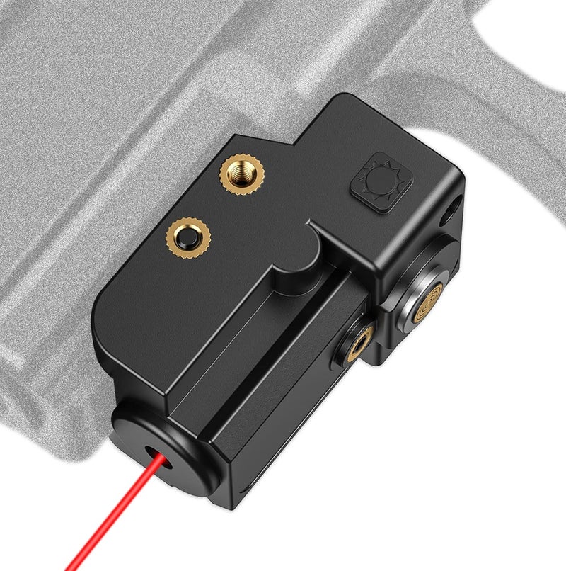EZshoot Laser Sight, Magnetic Rechargeable Red Green Laser Sight for Pistol, Compact Low Profile with Ambidextrous ON/Off Switch - Image 1